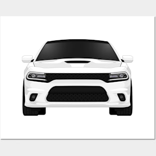 Charger White-Knuckle + Black roof Posters and Art